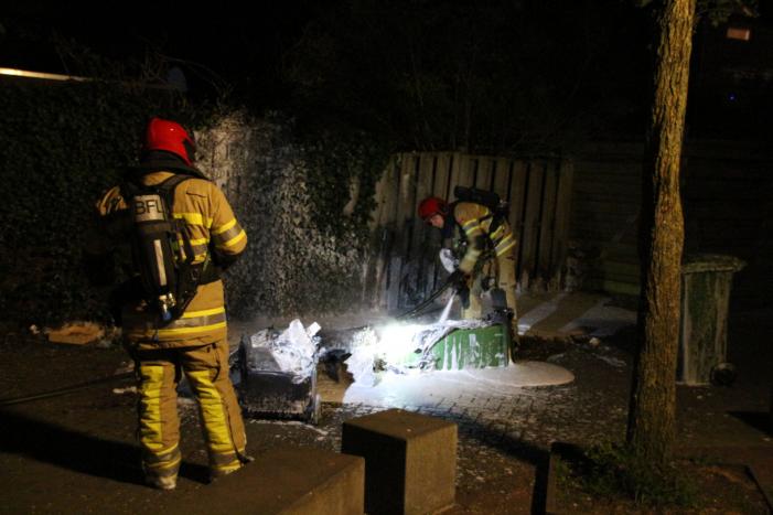 Meerdere kliko's gesmolten door brand