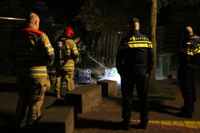 Meerdere kliko's gesmolten door brand