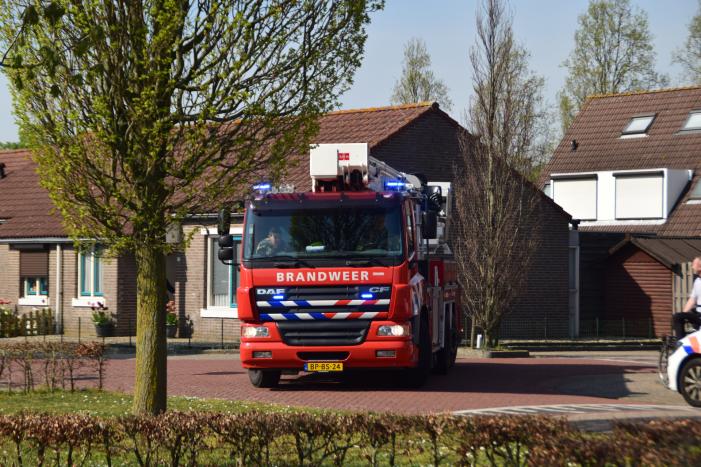 Brand in vrijstaande woning