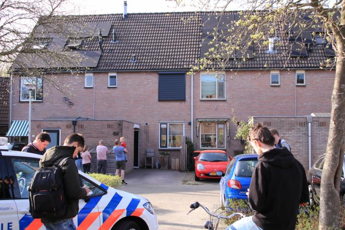 Wespennest wegbranden zorgde voor dakbrand