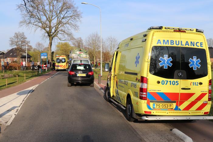 Fietsster ernstig gewond na ongeval