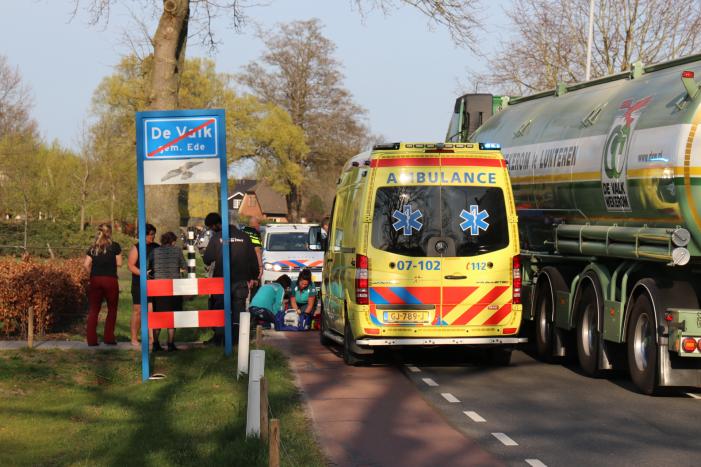 Fietsster ernstig gewond na ongeval