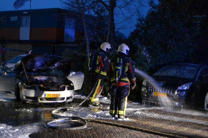 Autobrand mogelijk aangestoken