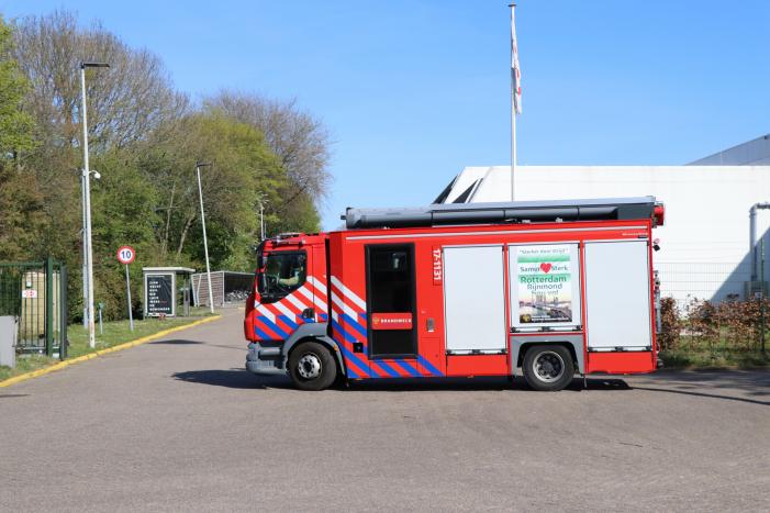 Brand bij RET remise