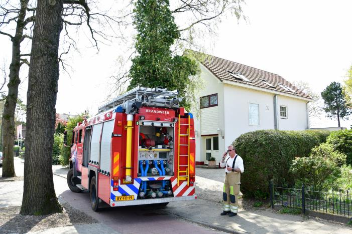 Brand in achtertuin villawoning