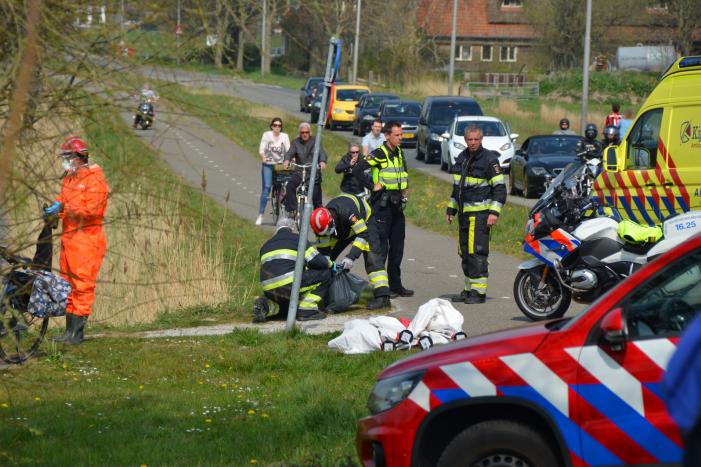 Persoon gereanimeerd na te water raken