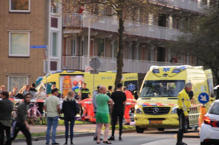 Scooterrijder ernstig gewond na val