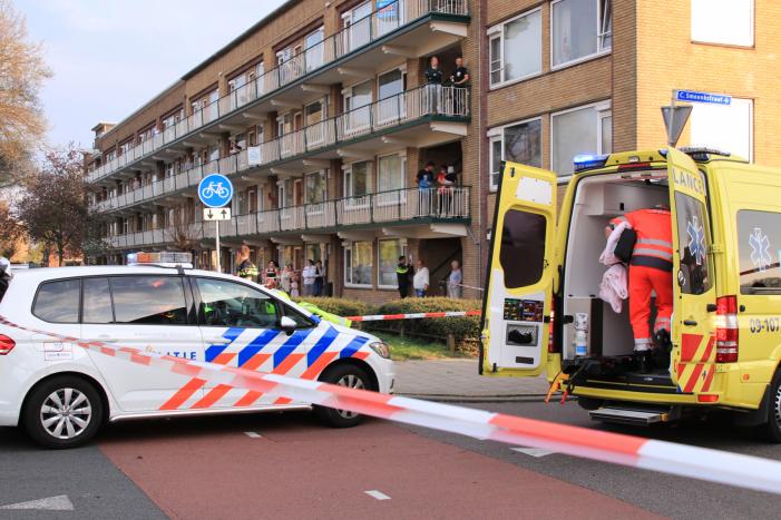 Scooterrijder ernstig gewond na val