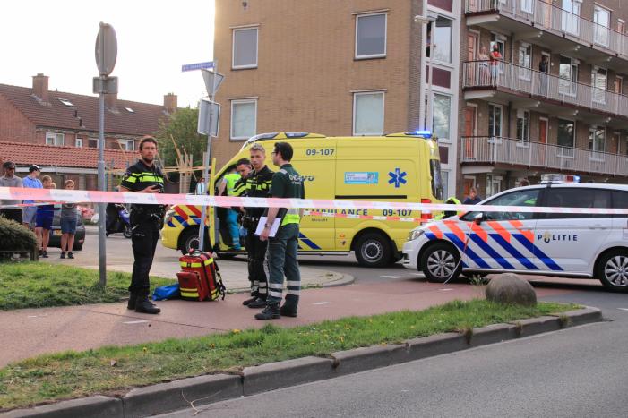 Scooterrijder ernstig gewond na val