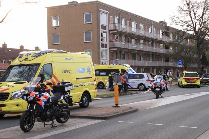Scooterrijder ernstig gewond na val