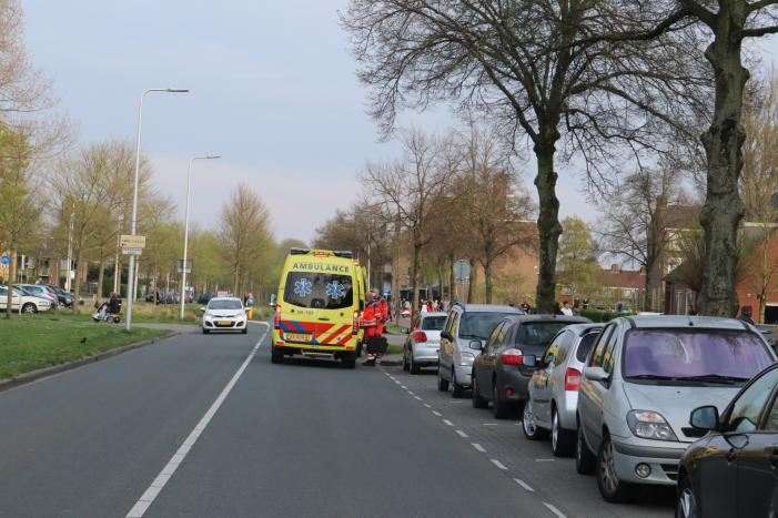 Scooterrijder ernstig gewond na val