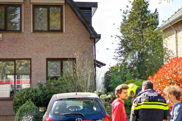 Containerbrand slaat over naar dak