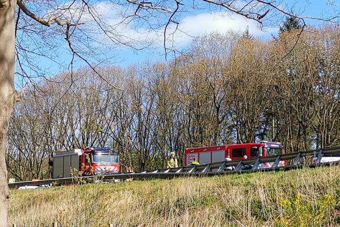 Gewonden bij aanrijding op snelweg
