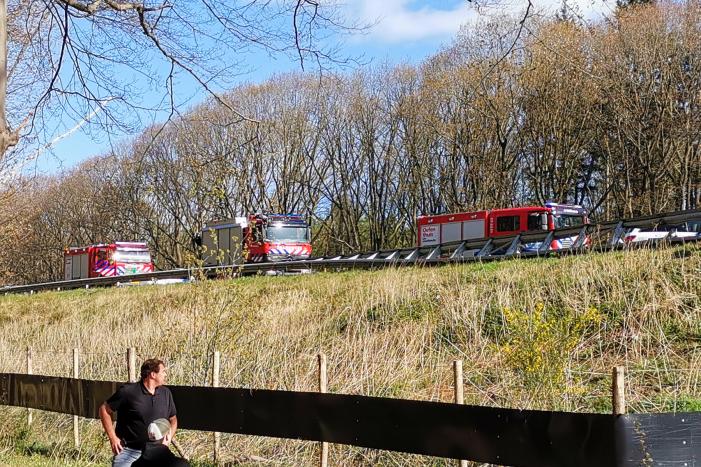 Gewonden bij aanrijding op snelweg