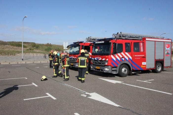 Flinke inzet bij duinbrand