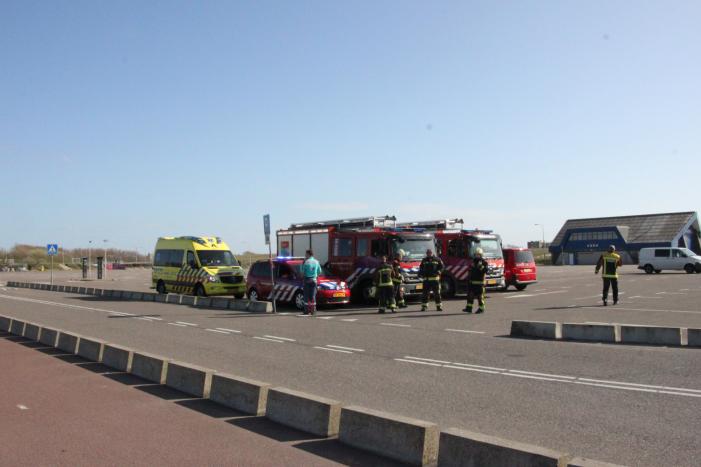 Flinke inzet bij duinbrand