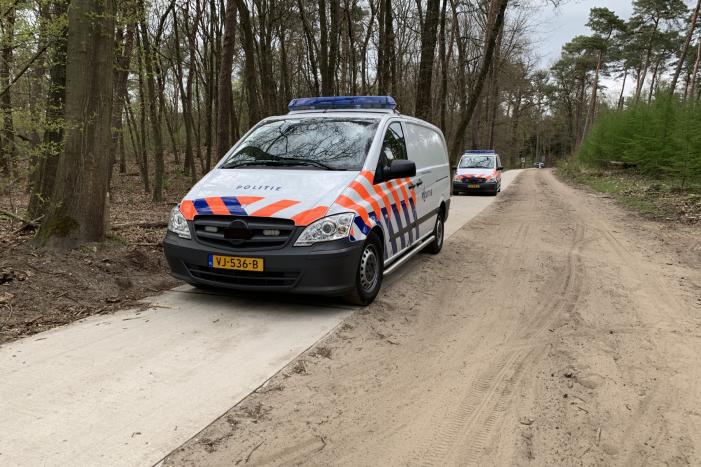 Overleden wielrenner aangetroffen