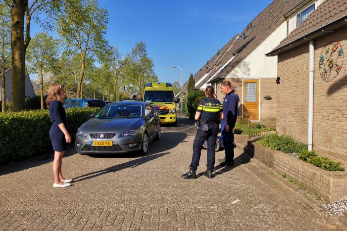 Persoon op scootmobiel gewond na aanrijding