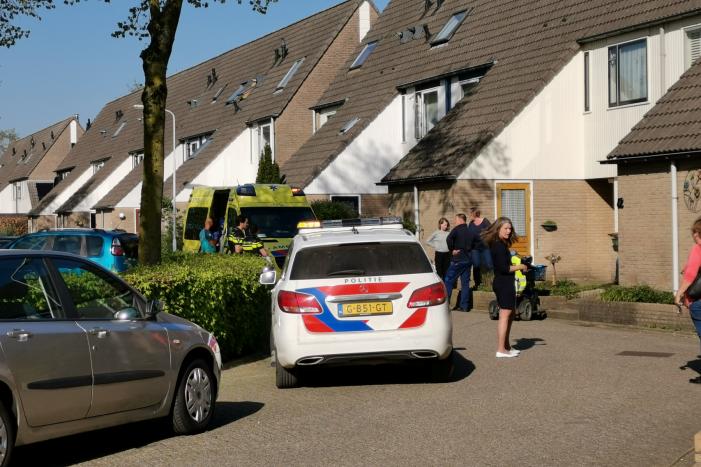 Persoon op scootmobiel gewond na aanrijding