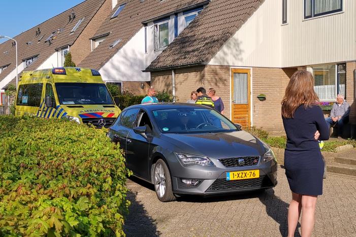 Persoon op scootmobiel gewond na aanrijding