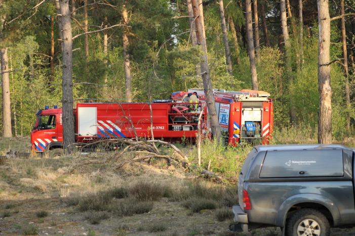 Wederom brand op de Brunssummerheide