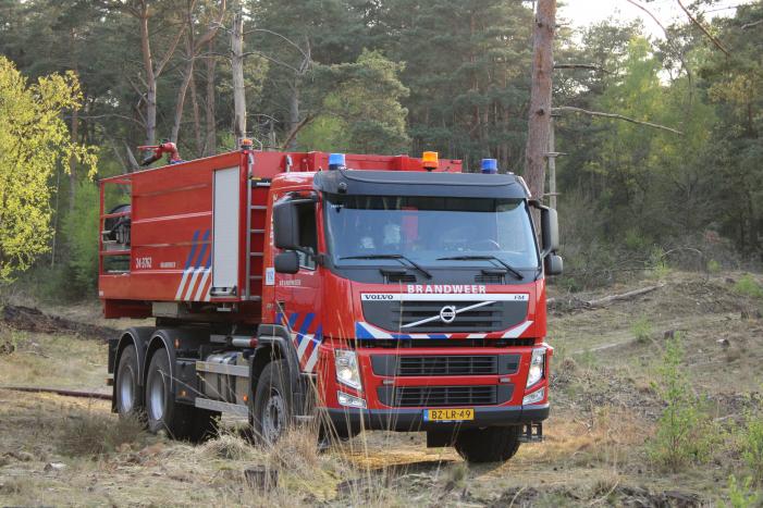Wederom brand op de Brunssummerheide