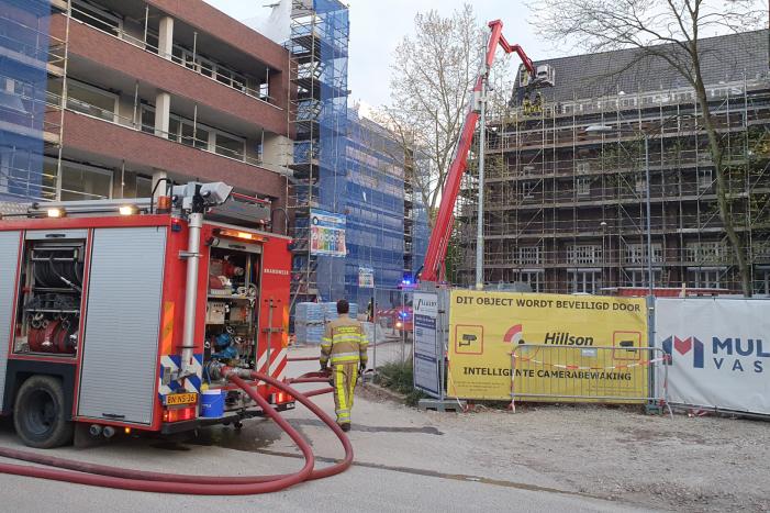 Forse brand op dak