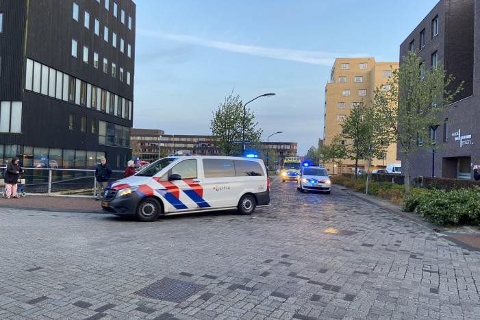 Lasershow voor zorgmedewerkers