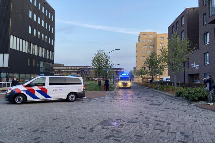 Lasershow voor zorgmedewerkers