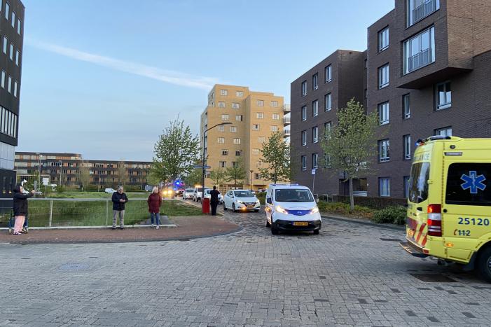 Lasershow voor zorgmedewerkers