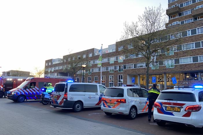 Lasershow voor zorgmedewerkers
