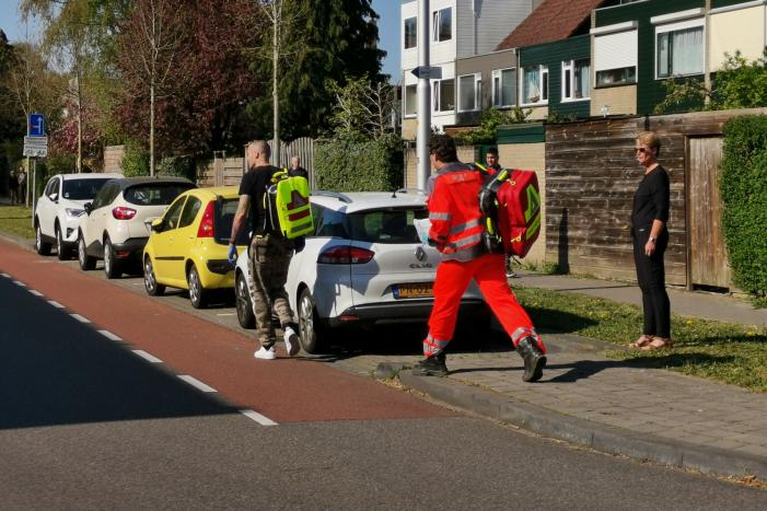 Traumateam assisteert bij medische noodsituatie