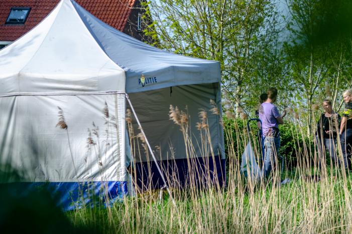 Dode aangetroffen in sloot bij volkstuinen Ridderspoor