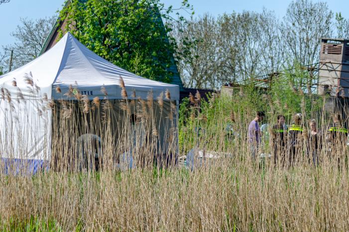 Dode aangetroffen in sloot bij volkstuinen Ridderspoor