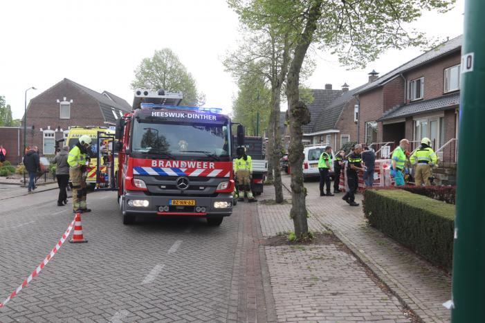 Man bedolven onder puin bij sloopwerkzaamheden