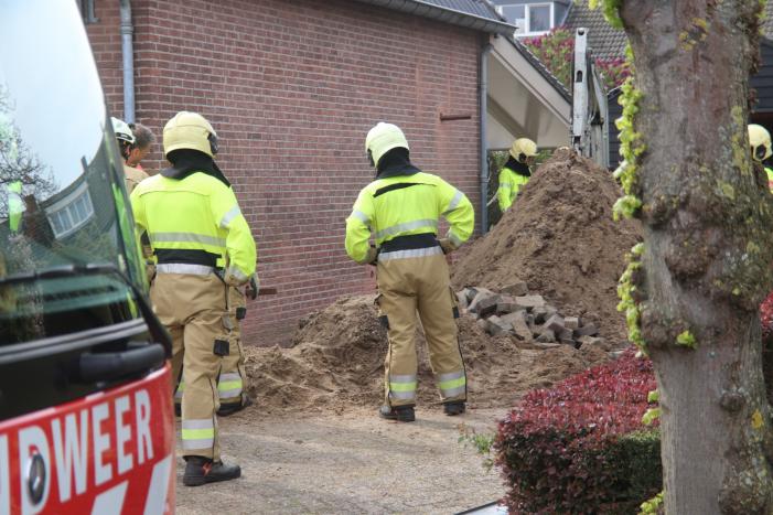 Man bedolven onder puin bij sloopwerkzaamheden