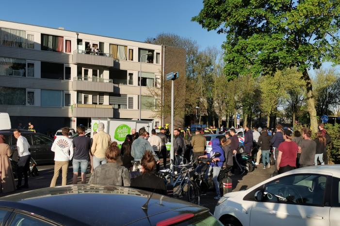 Politie grijpt in bij grote vechtpartij