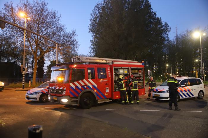 Veel schade bij aanrijding op kruising