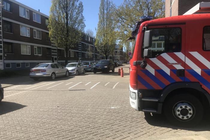Vreemde lucht in kelderbox van flat