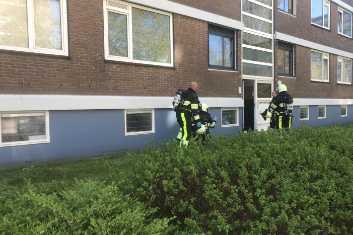 Vreemde lucht in kelderbox van flat