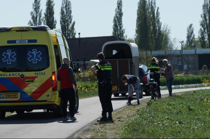 Man raakt gewond na ongeval