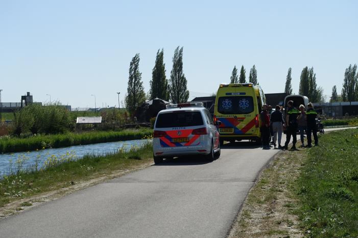 Man raakt gewond na ongeval