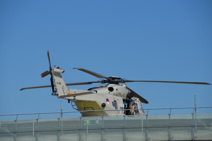 Defensiehelikopter NH90 neemt patiëntentransport MMT over