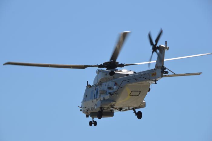 Defensiehelikopter NH90 neemt patiëntentransport MMT over