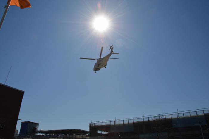 Defensiehelikopter NH90 neemt patiëntentransport MMT over