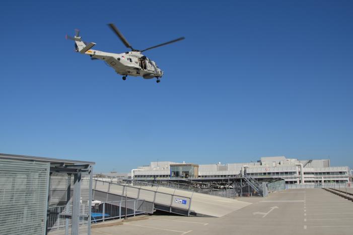 Defensiehelikopter NH90 neemt patiëntentransport MMT over
