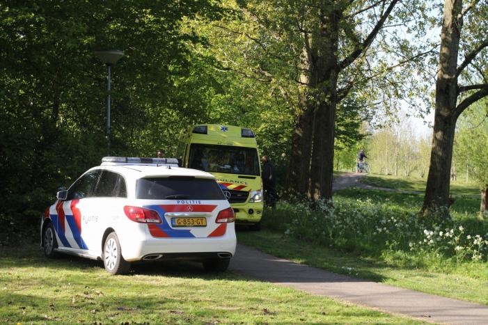 Fietsster gewond na val