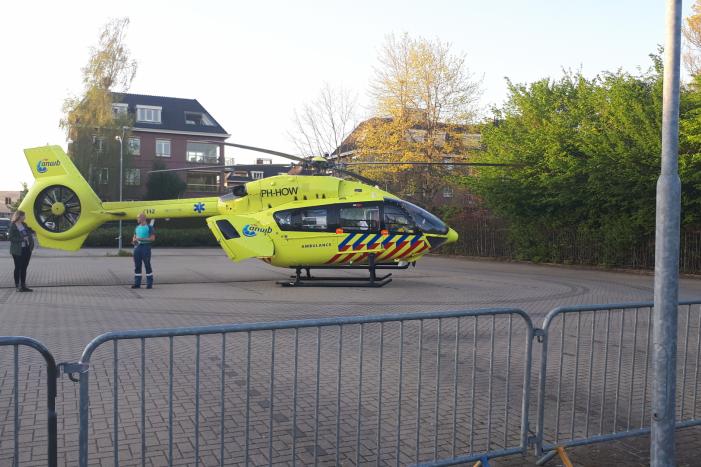 Traumahelikopter brengt patiënt van Duitsland naar St. Jansdal Ziekenhuis