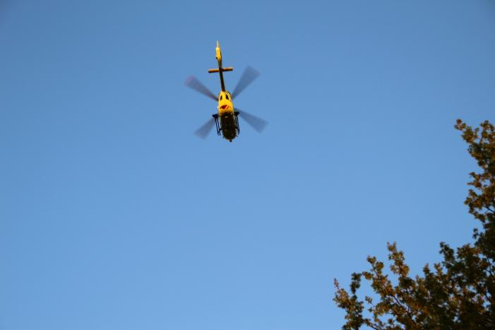 Traumahelikopter brengt patiënt van Duitsland naar St. Jansdal Ziekenhuis