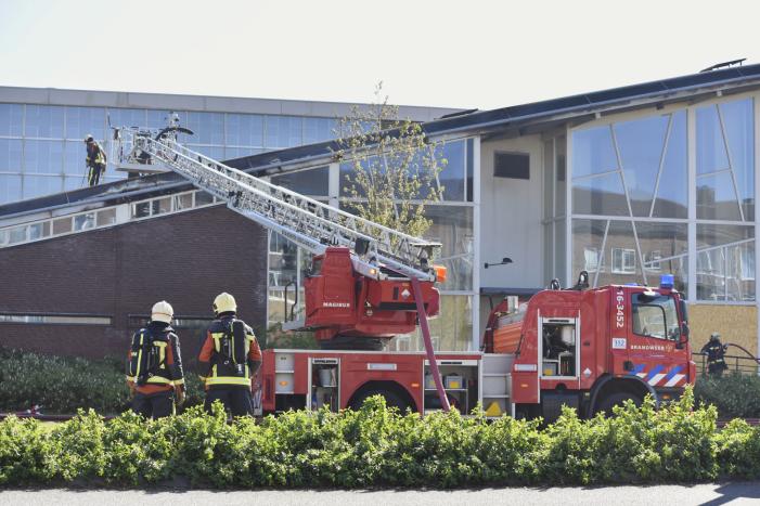 Grote brand in voormalige kerk en uitvaartcentrum